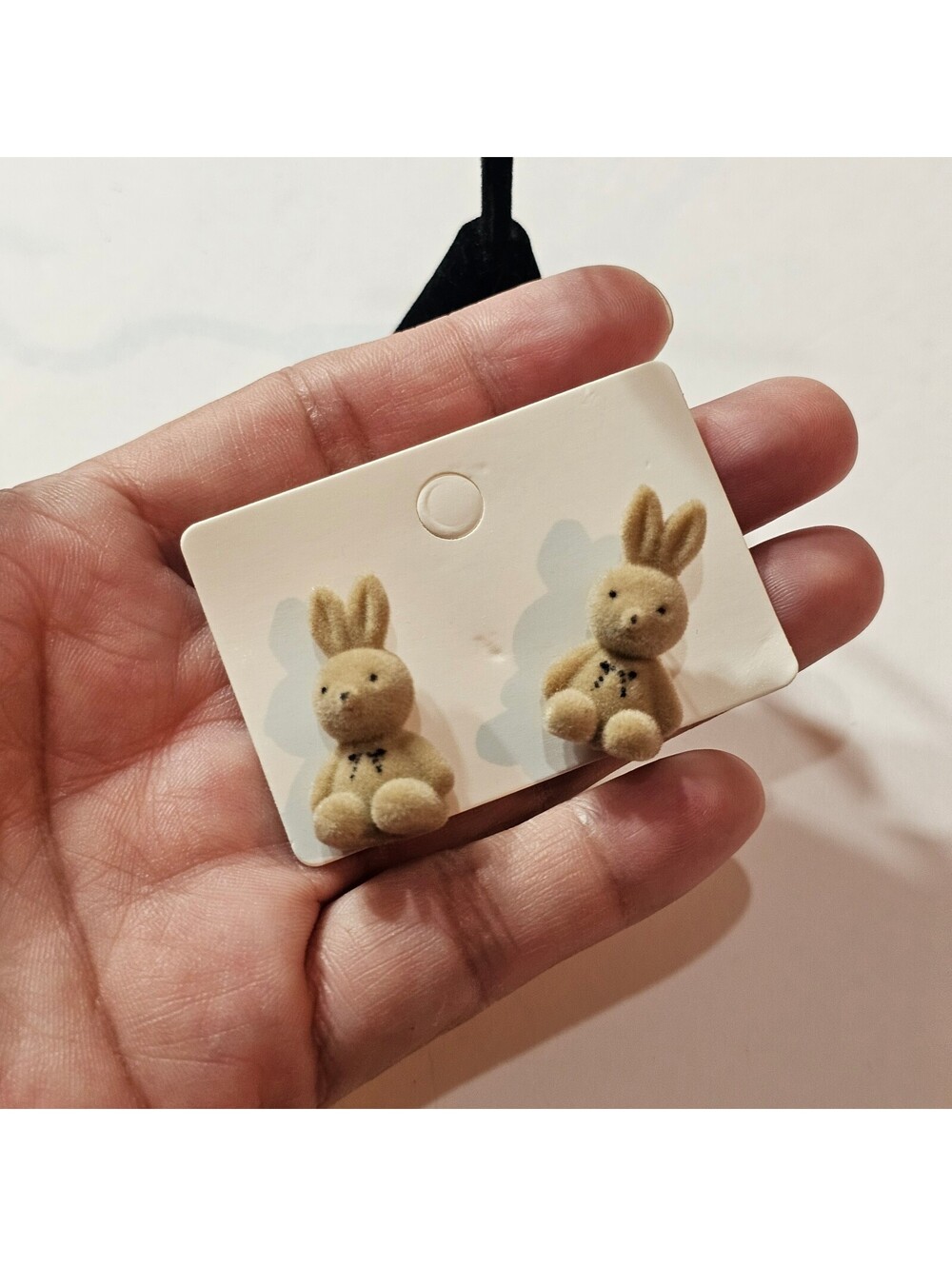 Bunny Rabbit Stud Earrings - Picture 2 of 8